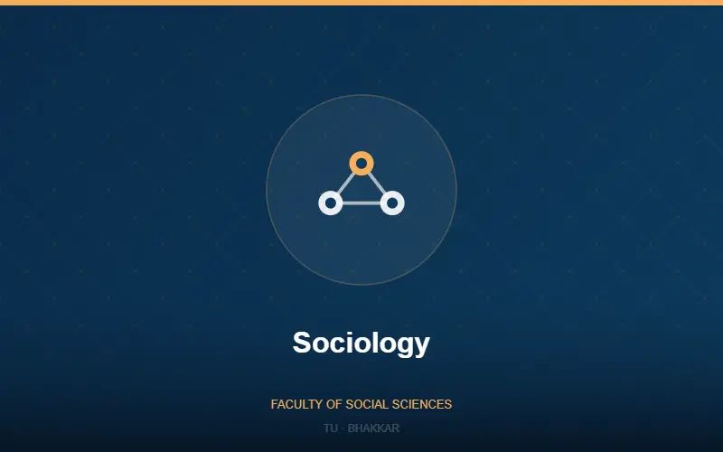 BS Sociology